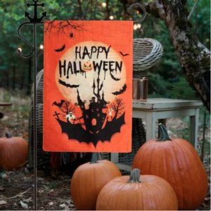 👻🎃Happy Halloween Garden Flag (NO Flag Stand)👻🎃